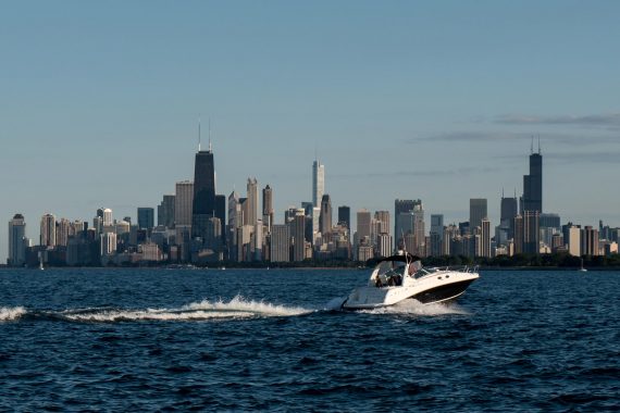Chicago Skyline from Lake